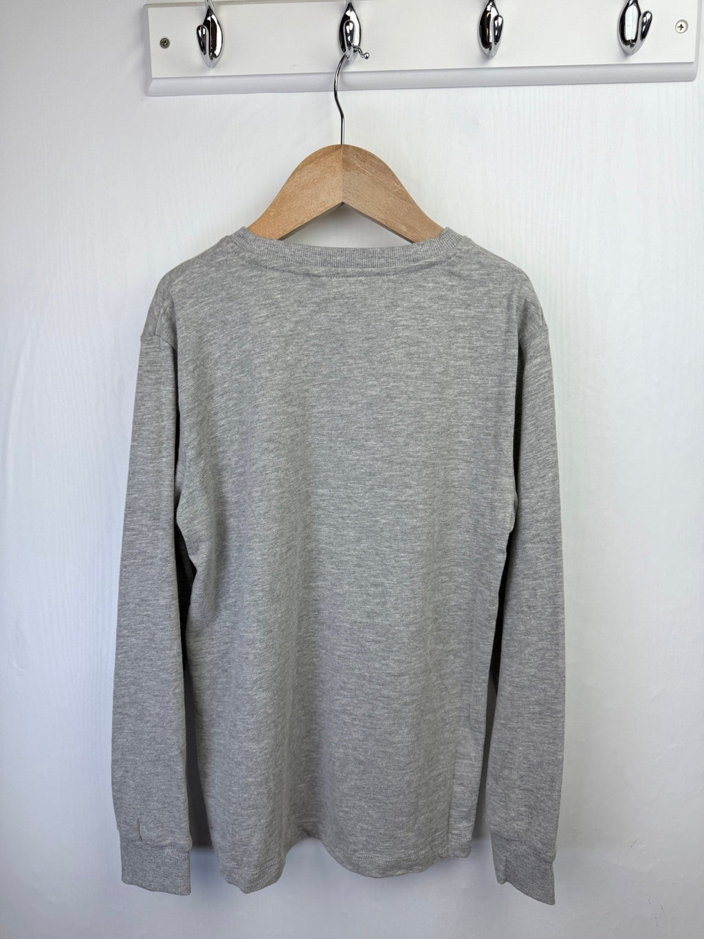 NEW NXT Long Sleeve Grey Top - Boys 8 - 16 Years - Back On The Shelves High Street Discount Outlet Online UK