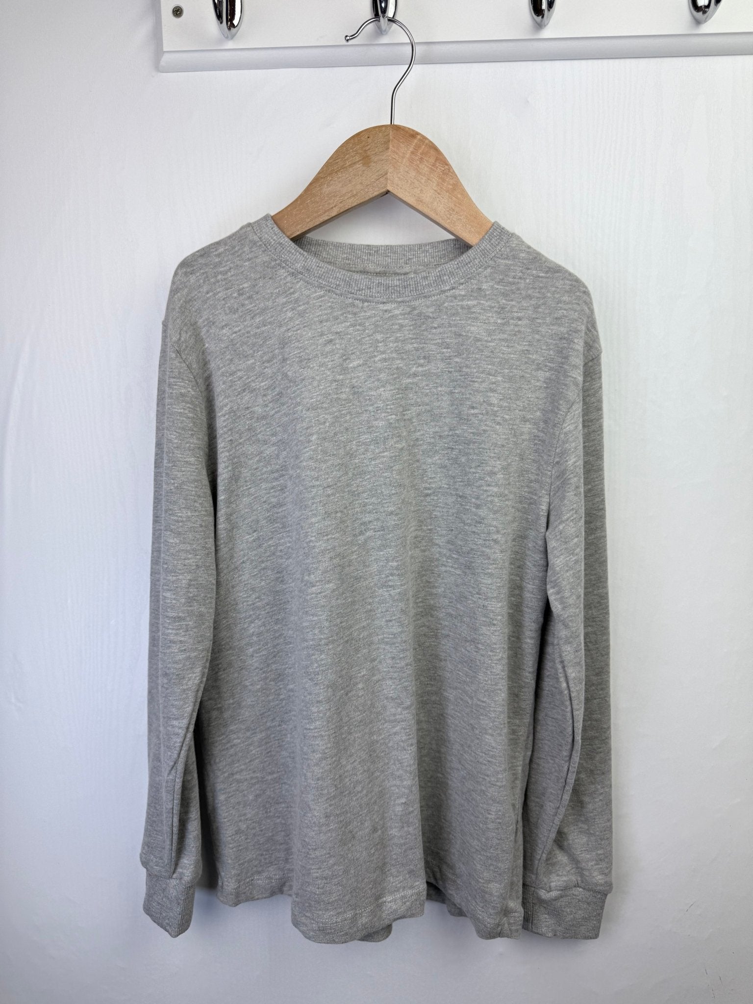 NEW NXT Long Sleeve Grey Top - Boys 8 - 16 Years - Back On The Shelves High Street Discount Outlet Online UK