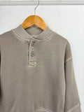 NEW M*S Brown/Grey Button Sweater - Boys 2 - 8 Years - Back On The Shelves High Street Discount Outlet Online UK
