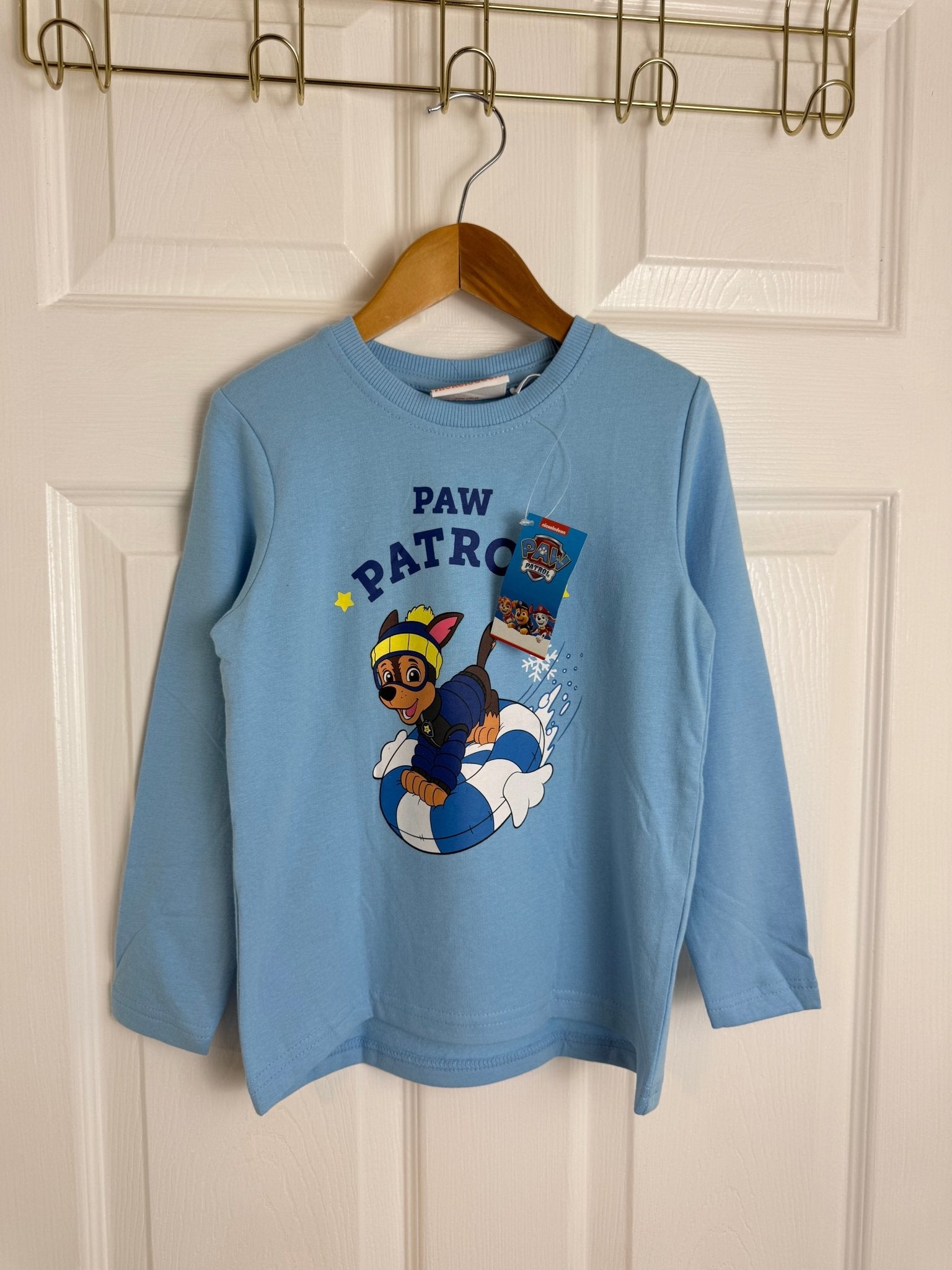 New Paw Patrol Blue Sweater - Boys 2 - 6 Years - Back On The Shelves High Street Discount Outlet Online UK