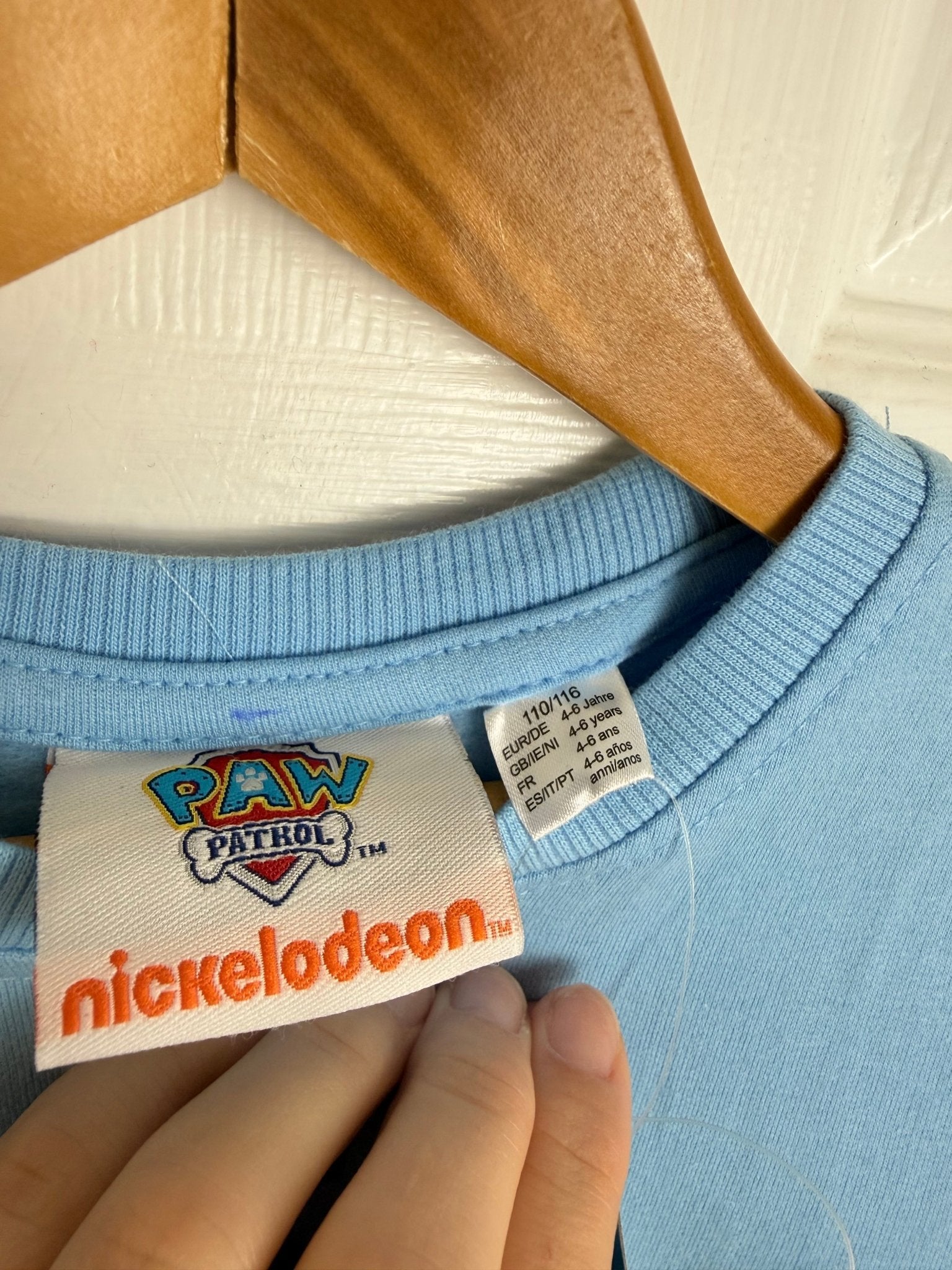 New Paw Patrol Blue Sweater - Boys 2 - 6 Years - Back On The Shelves High Street Discount Outlet Online UK