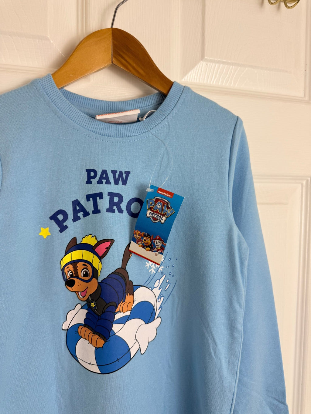 New Paw Patrol Blue Sweater - Boys 2 - 6 Years - Back On The Shelves High Street Discount Outlet Online UK