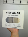NEW PeePeeMax Muslin Cloths - Back On The Shelves High Street Discount Outlet Online UK