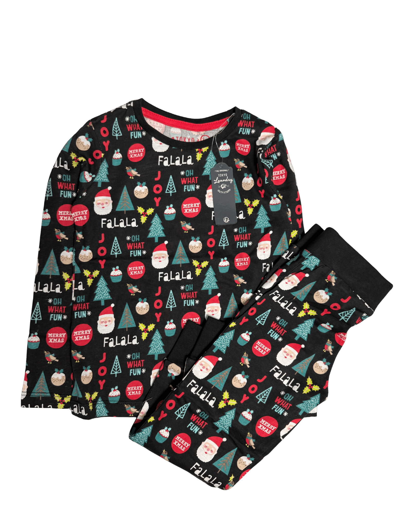 NEW Christmas Pyjama Set - Unisex 3 - 10 Years - Back On The Shelves High Street Discount Outlet Online UK