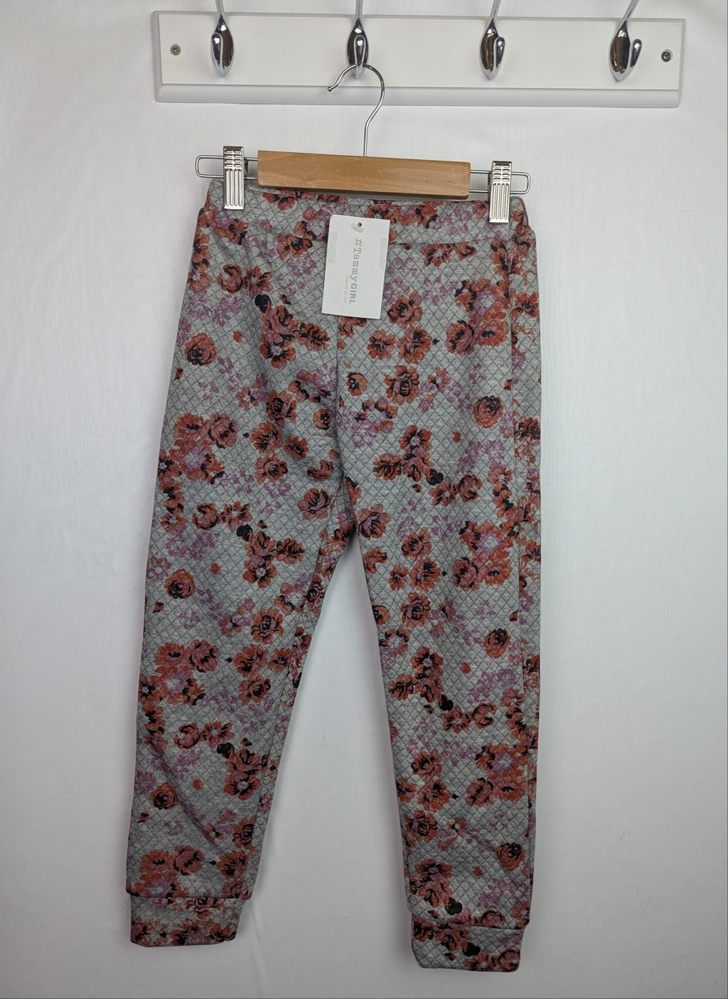 NWOT's Tammy Girl Grey Floral Leggings - Girls 15 - 16 Years - Back On The Shelves High Street Discount Outlet Online UK